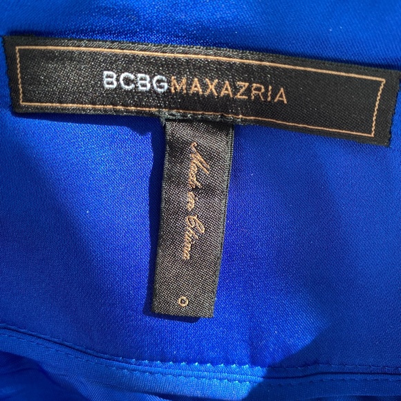 BCBG Royal Blue Tulip Skirt - Picture 5 of 5